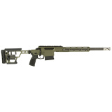 Cross Sawtooth, Bolt Action Rifle, 308 Winchester, 16" Proof Research Carbon Fiber Barrel, Free Floating M-LOK/ARCA Forend, Folding Precision Adjustable Stock, Cerakote Finish, Moss Green, 5 Rounds, 1 Magazine CROSS-308-16B-SAW
