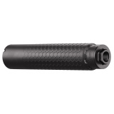 Hexium Suppressor | 300 Caliber, Black, Titanium Construction, HUB Compatible, 5/8X24 Direct Thread Mount HEXIUM300