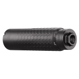 Hexium, Suppressor, 5.56MM, Black, Inconel Construction, HUB Compatible, Direct Thread Mount HEXIUM556INC