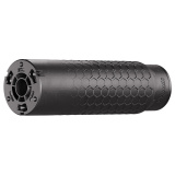 Hexium Suppressor | 7.62MM, Gray, Titanium Construction, HUB Compatible, 5/8X24 Direct Thread Mount HEXIUM762