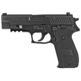 P226 MK-25 9mm |4.4 Inch Barrel Siglite Night Sights Black Nitron Slide Finish Black Grips, Three 15 Round Magazines, Anti Corrosion Coatings, Anchor Engraving