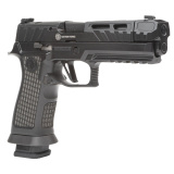 P320 Spectre Comp Blackout |9mm, 4.6" Barrel, XRay3 Night Sights, Optics Ready, Laser Engraved Blackout Cerakote Tungsten XSeries Grip Module, Threaded Barrel w/ Compensator, X-Series Flat Trigger, Magwell, 21 Rounds, 2 Magazines P320V004