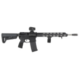 M400, Tread V2 Coil, Semi-automatic Rifle, AR, 223 Remington/556NATO, 16" Stainless Steel Barrel, Flash Hider, Mid-Length Gas System, Anodized Finish, Black, Sig Sauer Grip, Magpul SL-K Stock, Free Float M-LOK Enhanced Handguard, SIG Matchlite 2-Stage Tr