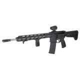 M400, Tread V2 Coil, Semi-automatic Rifle, AR, 223 Remington/556NATO, 16" Stainless Steel Barrel, Flash Hider, Mid-Length Gas System, Anodized Finish, Black, Sig Sauer Grip, Magpul SL-K Stock, Free Float M-LOK Enhanced Handguard, SIG Matchlite 2-Stage Tr