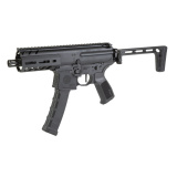 MPX, Semi-automatic, Short Barrel Rifle, 9MM, 4.5" Barrel, Matte Finish, Black, Folding Stock, 35 Rounds, 1 Magazine RMPX-4B-9-35-SBR