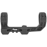 ALPHA3, One Piece Mount, 30mm Rings, 1.375 inch height, 0 MOA Elevation, Black Color, Epoxy Powder Coat Finish, Fits Picatinny Rail SOA30001