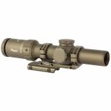 Tango MSR, Rifle Scope, 1-10X28, BDC10 Illuminated Reticle, Second Focal Plane, 34mm Main Body Tube, Matte Finish, Coyote Brown, Includes Alpha MSR Mount and Flip Back Covers SOTM11200