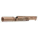 MCX-SURG, Suppressed Upper Receiver Group, 11.5" Barrel, 223 Remington/5.56 NATO, Direct Thread 7.3" Reduced Blow-Back 5.56 Inconel Suppressor with Titanium Heat Shield, Anodized Finish, Flat Dark Earth, Includes Light Weight Low-Profile Handguard, SD Ha