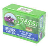 Sportsmaster .357 Diameter 140 Grain Jacketed Hollow Cavity