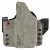 INCOG-X, Joint Collaboration with Haley Strategic, Inside the Waistband Holster, Fits Staccato CS/C/P with Light and Red Dot Sight, Boltaron Construction, Suede Finish, Gray, Right Hand 1336043