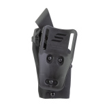 6360RDS, Duty Holster, Fits 4" Staccato HD P4 with X300U, Cordura Finish, Black, Right Hand 1340249