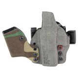 INCOG-X, Joint Collaboration with Haley Strategic, Inside the Waistband Holster, Fits Glock 17/19, Integrated Magazine Caddy, Microfiber Suede Wrapped Boltaron Construction, Woodland Camo, Right Hand 1341348