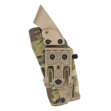 6354RDSO ALS Tactical Holster, Cordura Finish, Multicam, Fits GLOCK 19 MOS with Red Dot and X300 Sized Light, Laminate Construction, Right Hand 6354RDSO-2832-701-MS19