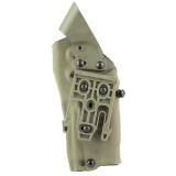 6354RDSO ALS Tactical Holster, Fits Glock 17MOS with X300, Matte Finish, Ranger Green, Laminate Construction, Right Hand 6354RDSO-832-721-MS19