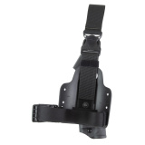 Duty Holster, Right Hand, Black, Fits Glock 17 with X300, Hardshell STX 6385-8325-131-SP10
