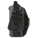 7371 7TS, ALS, Automatic Locking System, Outside the Waistband Paddle/Belt Loop Holster, Fits Glock 43/43X/43X MOS/and Springfield Hellcat, Plain Finish, Black, Right Hand 7371V2-895-411