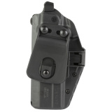 7371 7TS, ALS, Automatic Locking System, Outside the Waistband Paddle/Belt Loop Holster, Fits Glock 48, Plain Finish, Black, Right Hand 7371V2-896-411