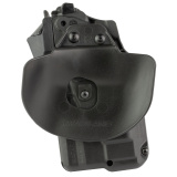 7378RDS, ALS Paddle & Belt Loop Holster, Right Hand, Black, Sig P320, SafariSeven 7378RDS-4502-411