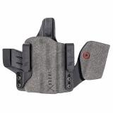 INCOG-X, Joint Collaboration with Haley Strategic, Inside the Waistband Holster, Fits Sig Sauer P365/X/XL, Integrated Magazine Caddy, Microfiber Suede Wrapped Boltaron Construction, Black, Right Hand INCOG-0-465-A-0-CX2-61-MC