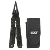 PowerAssist Tool, 16 Tool Multi-Tool, 420 Stainless Steel, Black Oxide Finish, Black, Includes Nylon Sheath SOG-B66N-CP