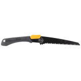 Folding Saw, 8.25" Saw Blade, High Carbon Steel, Satin Black Finish, Black Plastic Grip, Nylon Sheath SOG-F10N-CP