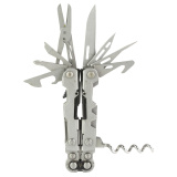 Powerlitre, 17 Tool Multi-Tool, Stainless Steel, Stonewashed Finish, Silver SOG-PL1001-CP