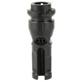 NOX Flash Hider | 223 Remington/556NATO, Nitride Finish, Black, 1/2X28, Fits Dead Air Armament Suppressors and KeyMount Accessories, 9 Ports, Includes Timing Shims NOX9-556
