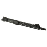 Swampfox Complete Upper, 223 Remington/556NATO, 14.5" Lightweight Combat Barrel, QPQ Finish, Black, 14" LT M76 Handguard w/Ti Nut, M-LOK, P/W NOX Flash Hider SWAMPFOXUPPER