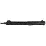Swampfox Complete Upper, 223 Remington/556NATO, 14.5" Lightweight Combat Barrel, QPQ Finish, Black, 14" LT M76 Handguard w/Ti Nut, M-LOK, P/W NOX Flash Hider SWAMPFOXUPPER