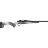 Model 2020, Redline, Bolt Action Rifle, 6.5 Creedmoor, 16" Carbon Fiber Barrel, SA Radial Brake, Cerakote Finish, Mil Spec Green, Greyboe Trekker Stock, Olive with Black Webbing, TriggerTech Trigger, 3 Rounds, 1 AICS Pattern Magazine, Right Hand BAT91665