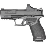 Echelon 4.0 FC, Semi-automatic, Striker Fired, Full Size, 9MM, 4" Barrel, Melonite Finish, Black, Optics Ready Slide, Front Tritium Night Sight, Tactical Rear U-Dot, Viridian RFX11 Red Dot, 4 Magazines, (3)-17 Round and (1)-20 Round EC9409BFC-PAC