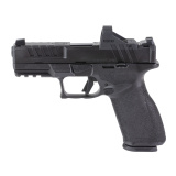 Echelon 4.0 FC, Semi-automatic, Striker Fired, Polymer Framed Pistol, Full Size, 9MM, 4" Barrel, Melonite Finish, Black, Optics Ready Slide, Front Tritium Night Sight, Tactical Rack U-Dot Rear, Viridian RFX11, 10 Rounds, 4 Magazines EC9409BFCLC-PAC