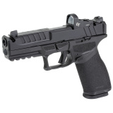 Echelon, Semi-automatic, Striker Fired, Polymer Framed Pistol, Full Size, 9MM, 4.5" Barrel with Integral Compensator, Melonite Finish, Black, Crimson Trace CT-1500, Optics Ready Slide, White Dot Front Sight, Tactical Rack U-Dot Rear Sight, 5 Magazines, (