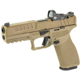 Echelon, Semi-automatic, Striker Fired, Full Size, 9MM, 4.5" Barrel, Melonite Finish, Flat Dark Earth, Crimson Trace CT-1500, Optics Ready Slide, Front Tritium Night Sight, Tactical Rack U-Dot Rear, 10 Rounds, 5 Magazines, Includes Range Bag EC9459FLC-U-