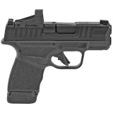 Hellcat OSP, Semi-automatic, Striker Fired, Sub-Compact, Optics Ready, 9MM, 3" Hammer Forged Barrel, Polymer Frame, Black Melonite Finish, 11/13Rd, 2 Mags, Tritium Front Sight, Tactical Rack Rear Sight, Includes Shield SMSC Red Dot, 1 MOA Dot HC9319BOSPS