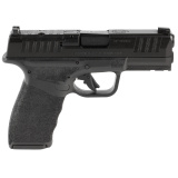Hellcat Pro, Striker Fired, Semi-automatic, Polymer Frame Pistol, 9MM, 3.7" Hammer Forged Barrel, Melonite Finish, Black Polymer Frame, Viridian RFX-11 Green Dot Sight, Textured Grip, Tritium Front Sight, Tactical Rack Rear Sight, 10 Rounds, 5 Magazines,