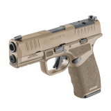 Hellcat Pro, Striker Fired, Semi-automatic, Polymer Frame Pistol, 9MM, 3.7" Hammer Forged Barrel, Cerakote Finish, Flat Dark Earth, Viridian RFX-11 Green Dot Sight, Textured Grip, Tritium Front Sight, Tactical Rack Rear Sight, 5 Magazines, (4)-17 Round a