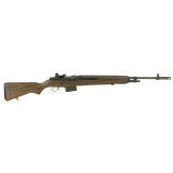 Loaded M1A 7.62mm NATO 22 Inch Carbon Barrel Blue Finish Walnut Stock 10 Round California Legal