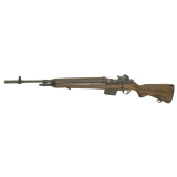 Loaded M1A 7.62mm NATO 22 Inch Carbon Barrel Blue Finish Walnut Stock 10 Round California Legal