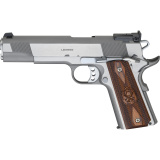 Model 1911-A1 Target .45 ACP 5 Inch Barrel Stainless Steel Finish Adjustable Target Sights Wood Grips 7 Round - CA Compliant
