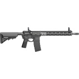 SAINT VICTOR V2, Semi-automatic, AR, 5.56 NATO, 14" Barrel with Pinned and Welded Muzzle Device (16" OAL), Anodized Finish, Black, B5 Grip, B5 Enhanced SOPMOD Stock, Includes Flip Sights and Viridian Venta Green Dot Optic, 30 Rounds, 4 Magazines STV91455
