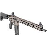 SAINT Victor V2, Semi-automatic, AR, 556NATO, 16" Barrel, Anodized Finish, Gray, B5 Furniture, Flip-Up Iron Sights, Ambidextrous Safety, 1 Magazine, 30 Rounds STV916556T-V2-B5