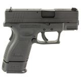XD9, Defender Series, Striker Fired, Sub Compact, 9MM, 3" Barrel, Polymer Frame, Black Finish, Fixed Sights, 1 Magazine, 16Rd XDD9801HC