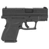 XD9, Defender Series, Striker Fired, Sub Compact, 9MM, 3" Barrel, Polymer Frame, Black Finish, Fixed Sights, 10Rd, 1 Magazine XDD9801