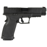 XDM Elite | 10MM, 4.5" Barrel, Black, META Trigger, Grip Safety Fiber Optic Front Sight, Tactical Rack U-Dot Rear Sight, Optics Ready, Hex Dragonfly Red Dot Optic, 16 Round