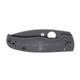 Shaman Salt, Folding Knife, 3.58" Drop Point Blade, 8.25" Overall Length, CPM MagnaCut Blade Steel, Plain Edge, DLC Finish, Black, G-10 Handle, Compression Lock C229GMCBKP