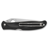 Charisma, Folding Knife, 2.98" Drop Point Blade, 6.8" Overall Length, CTSBD1N Blade Steel, Plain Edge, Satin Finish, Silver, Black FRN Handle, Back Lock C259PBK