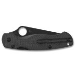 Para Military 2 Lightweight, Folding Knife, 3.47" Clip Point Blade, 8.29" Overall Length, CTS BD1N Blade Steel, Plain Edge, DLC Finish, Black, Black FRN Handle, Compression Lock C81PBBK2