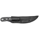 Bow River, Fixed Blade Knife, Black/White G10 FB46GP