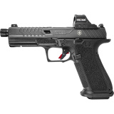 DR920, 9mm, Black Frame, WAR POET Edition, Fluted Threaded Black, SS Rod, Grn Trit 1D, w/Holosun